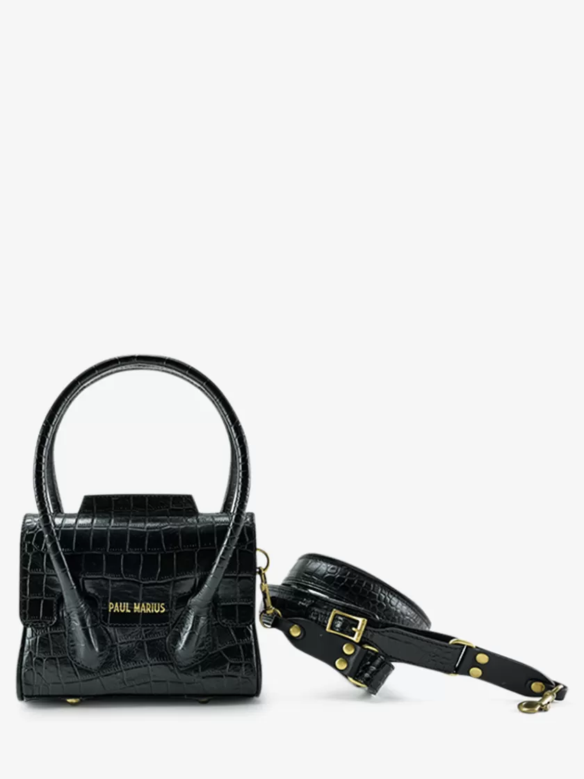 Colette XS Alligator - Jet Black | PAUL MARIUS New