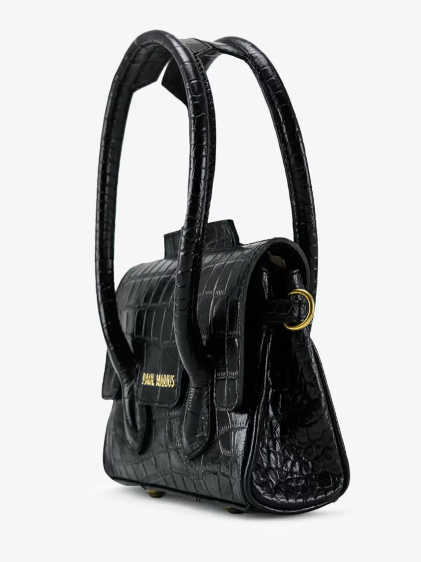 Colette XS Alligator - Jet Black | PAUL MARIUS New