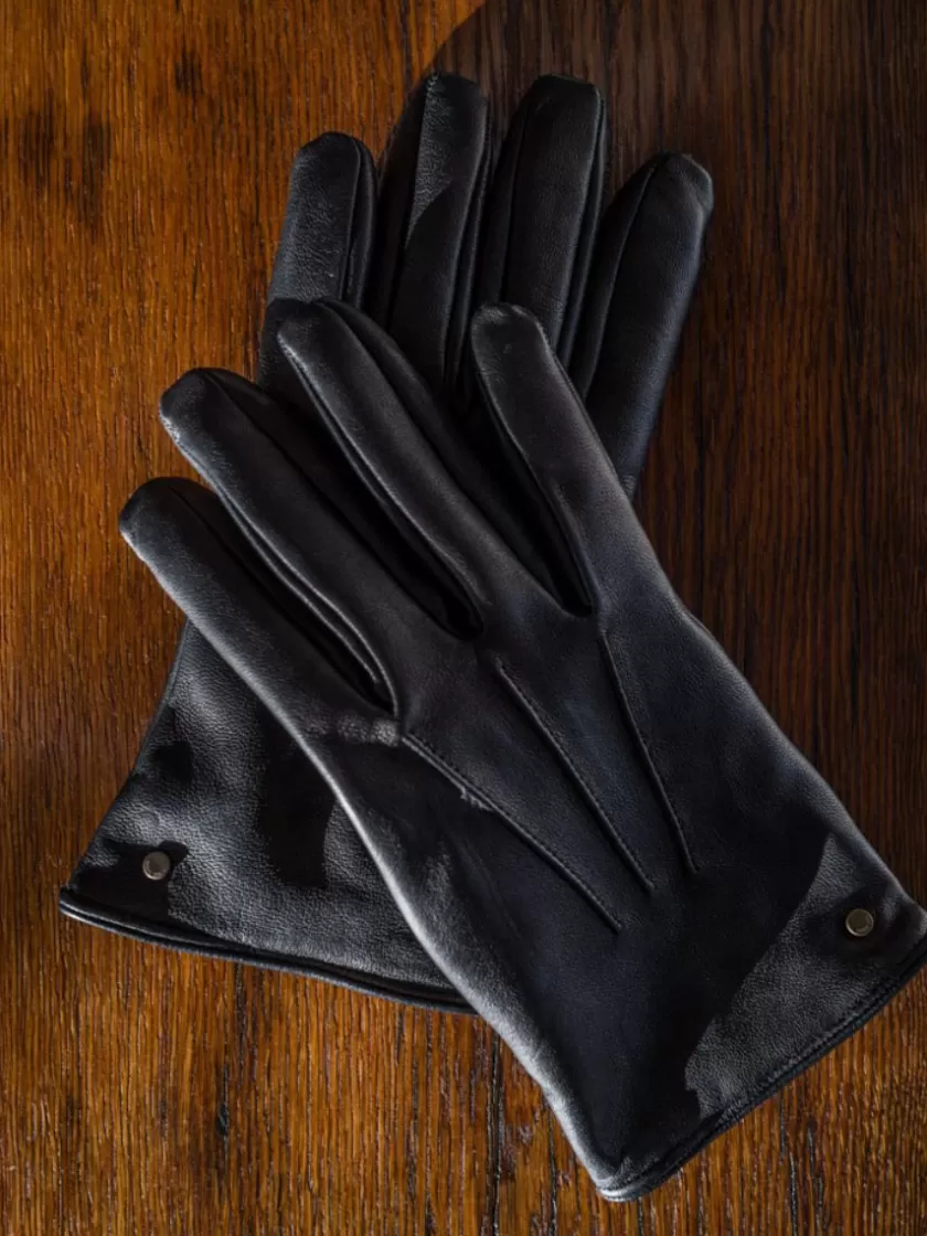 Gloves Men - Black | PAUL MARIUS Flash Sale
