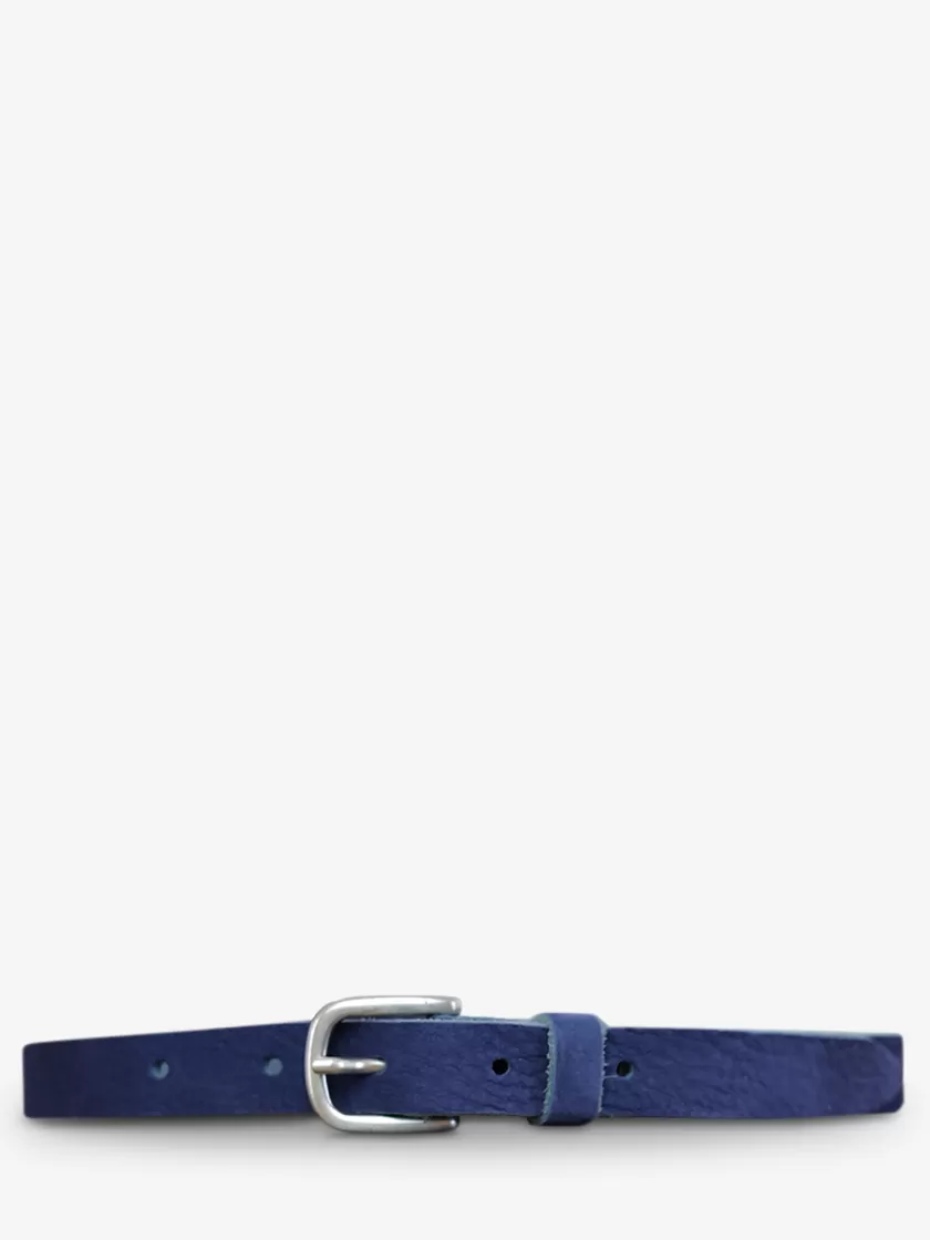 LaCeinture Magnifique Nubuck - 20mm - Electric Blue | PAUL MARIUS Online