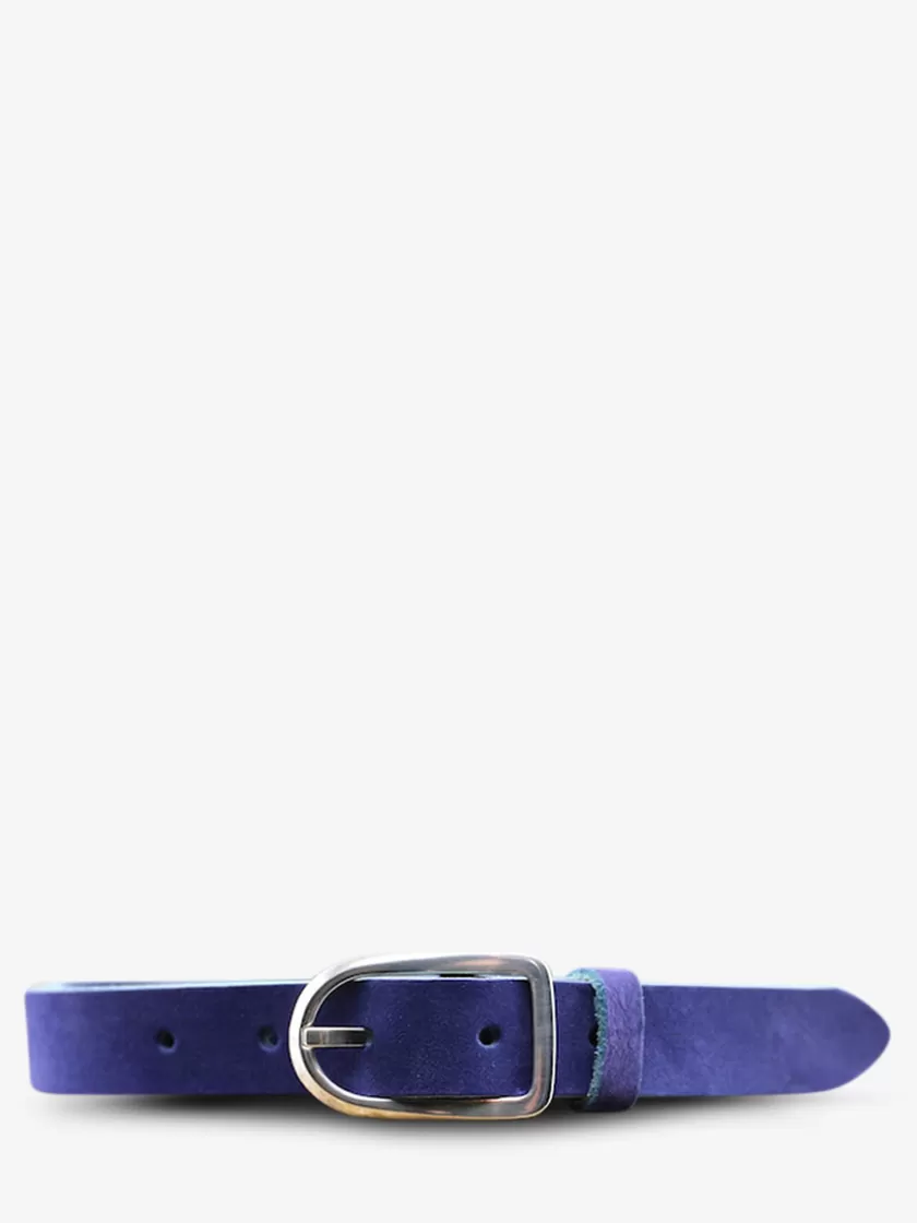 LaCeinture Magnifique Nubuck - 25mm - Electric Blue | PAUL MARIUS Flash Sale