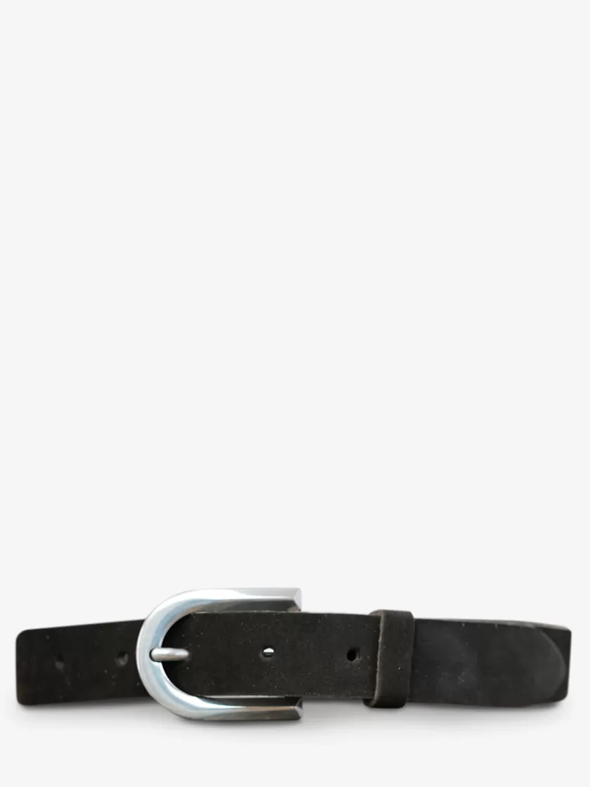 LaCeinture Magnifique Nubuck - 25mm - Indus | PAUL MARIUS Store