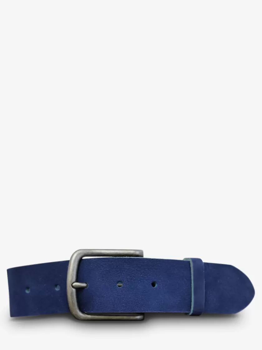 LaCeinture Magnifique Nubuck - 40mm - Electric Blue | PAUL MARIUS Cheap