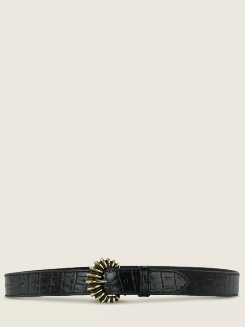 LaCeinture Zélie Héritage - Jet Black | PAUL MARIUS Store