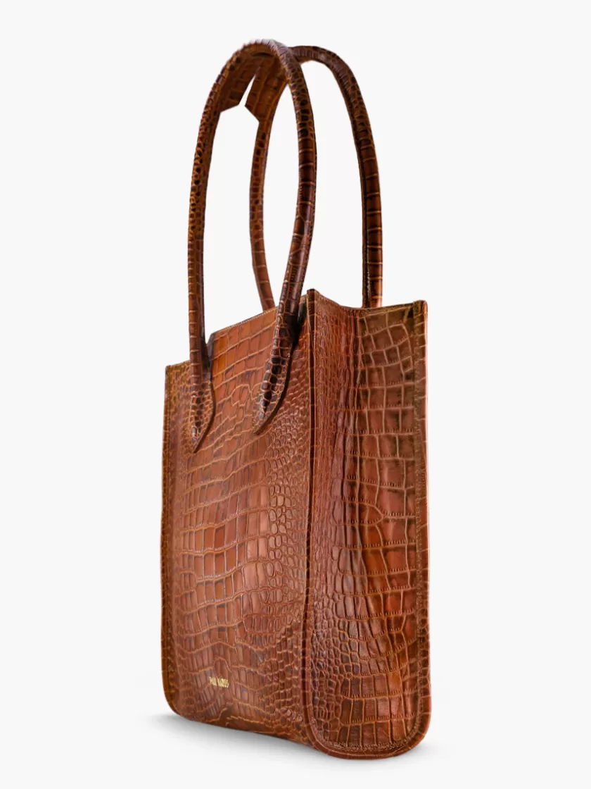 LaFlâneuse Alligator - Ambre | PAUL MARIUS Best Sale