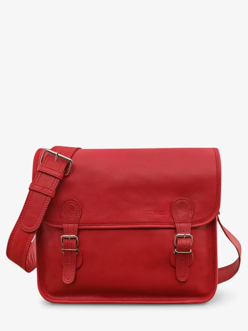LaSacoche M - Carmine Red | PAUL MARIUS Outlet