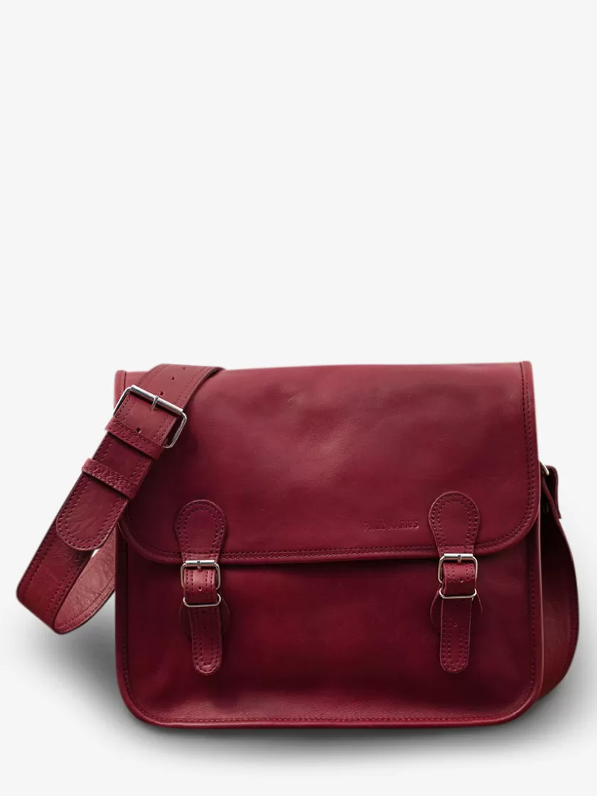 LaSacoche M - Deep Red | PAUL MARIUS Store