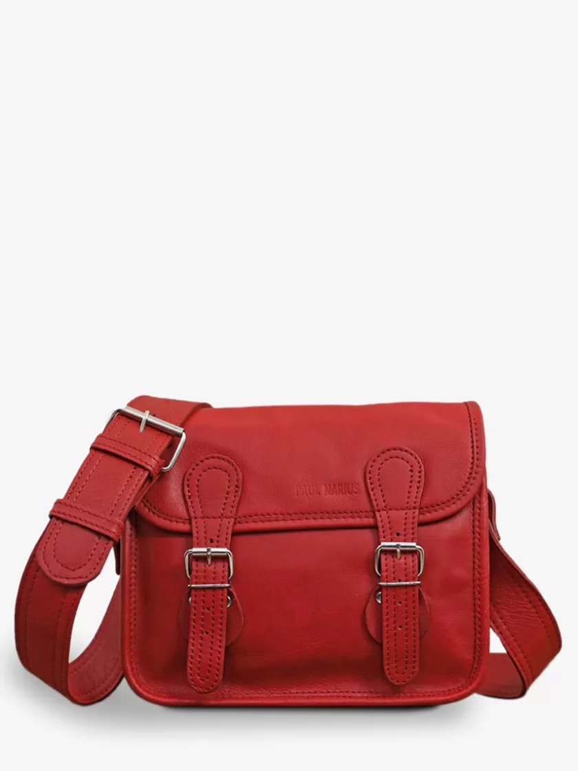 LaSacoche S - Carmine Red | PAUL MARIUS Clearance