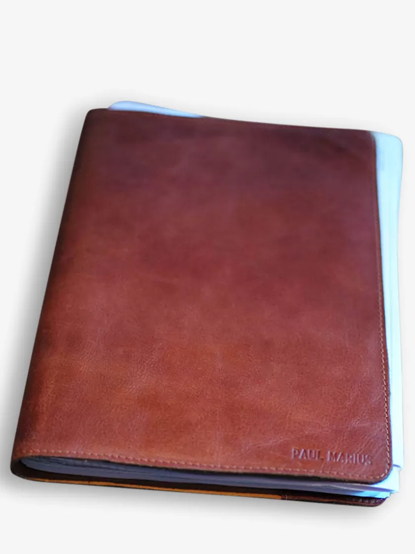 Le Protége Cahier A4 - Light Brown | PAUL MARIUS Fashion