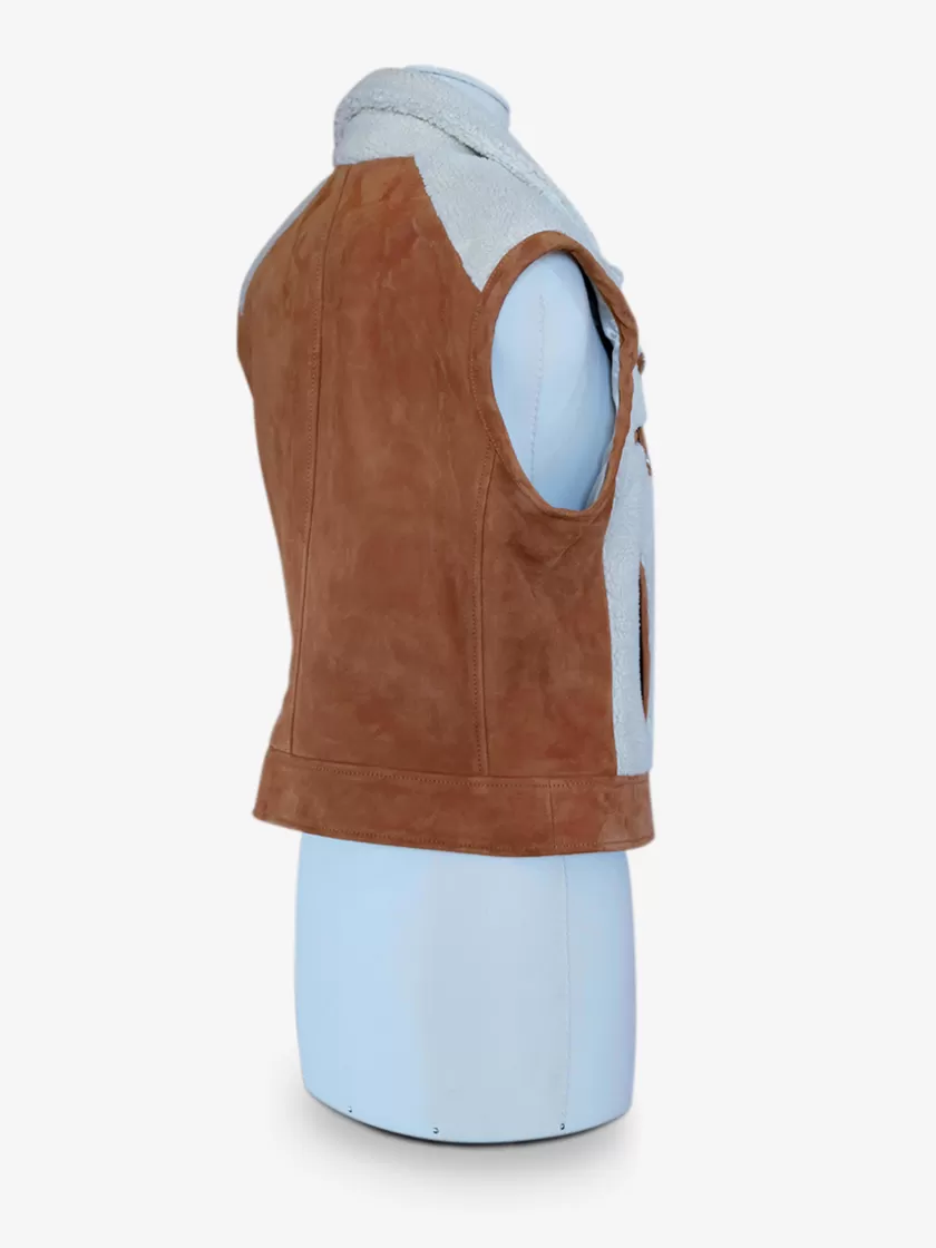 LePerfecto Sans Manches - Light Brown | PAUL MARIUS New