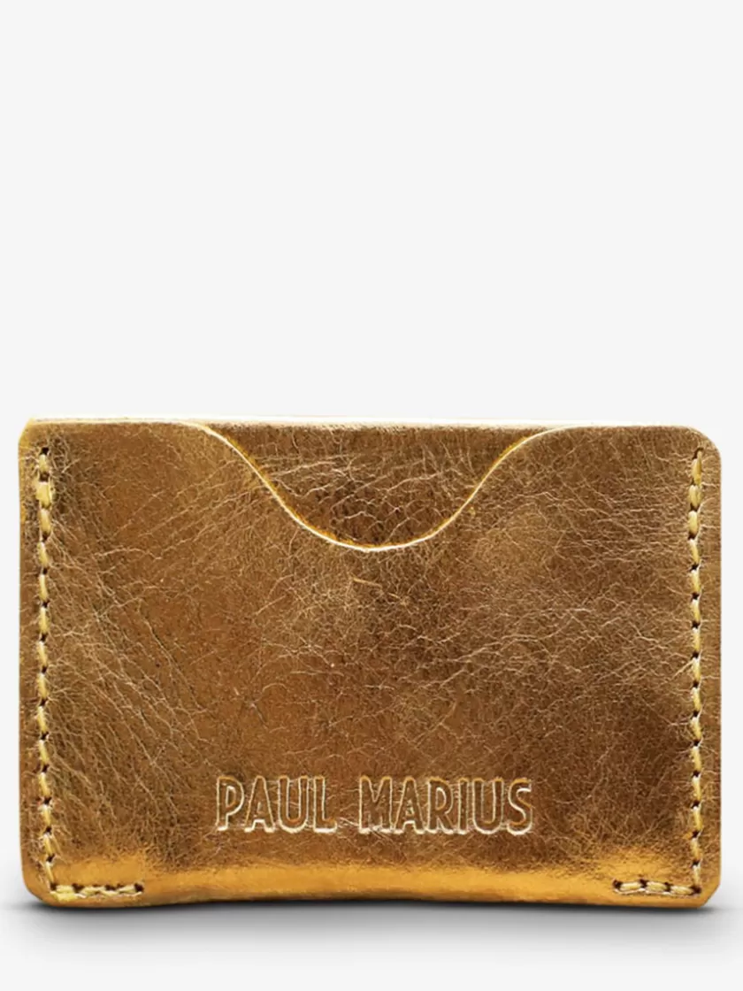 LePorte-cartes GABIN - Gold | PAUL MARIUS Clearance