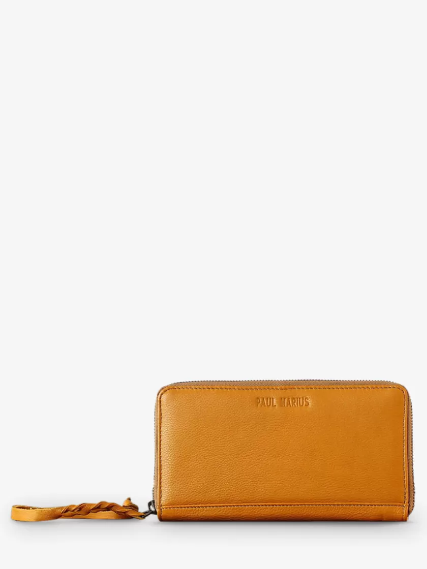 LePortefeuille Charlotte - Saffron | PAUL MARIUS Fashion