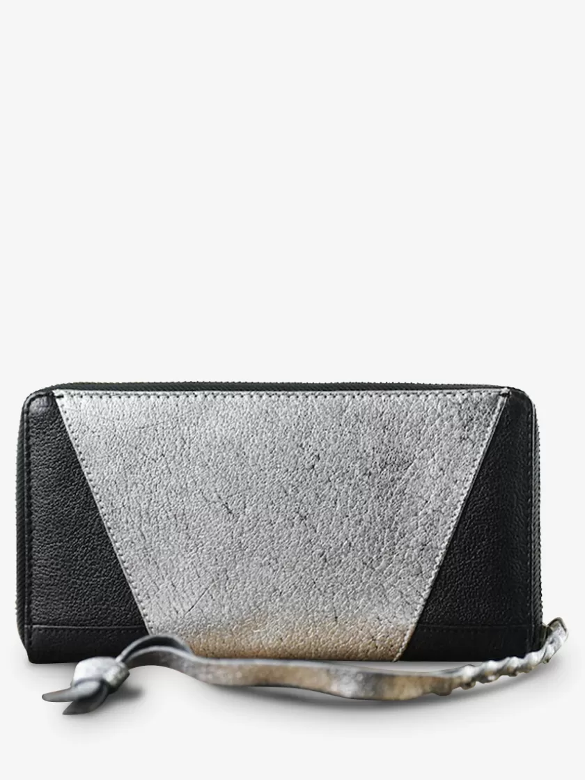 LePortefeuille Charlotte - Silver Black | PAUL MARIUS Cheap