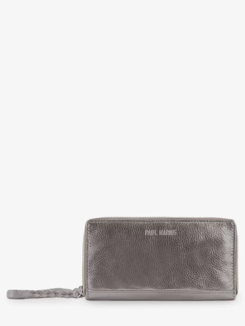 LePortefeuille Charlotte - Steel | PAUL MARIUS Store