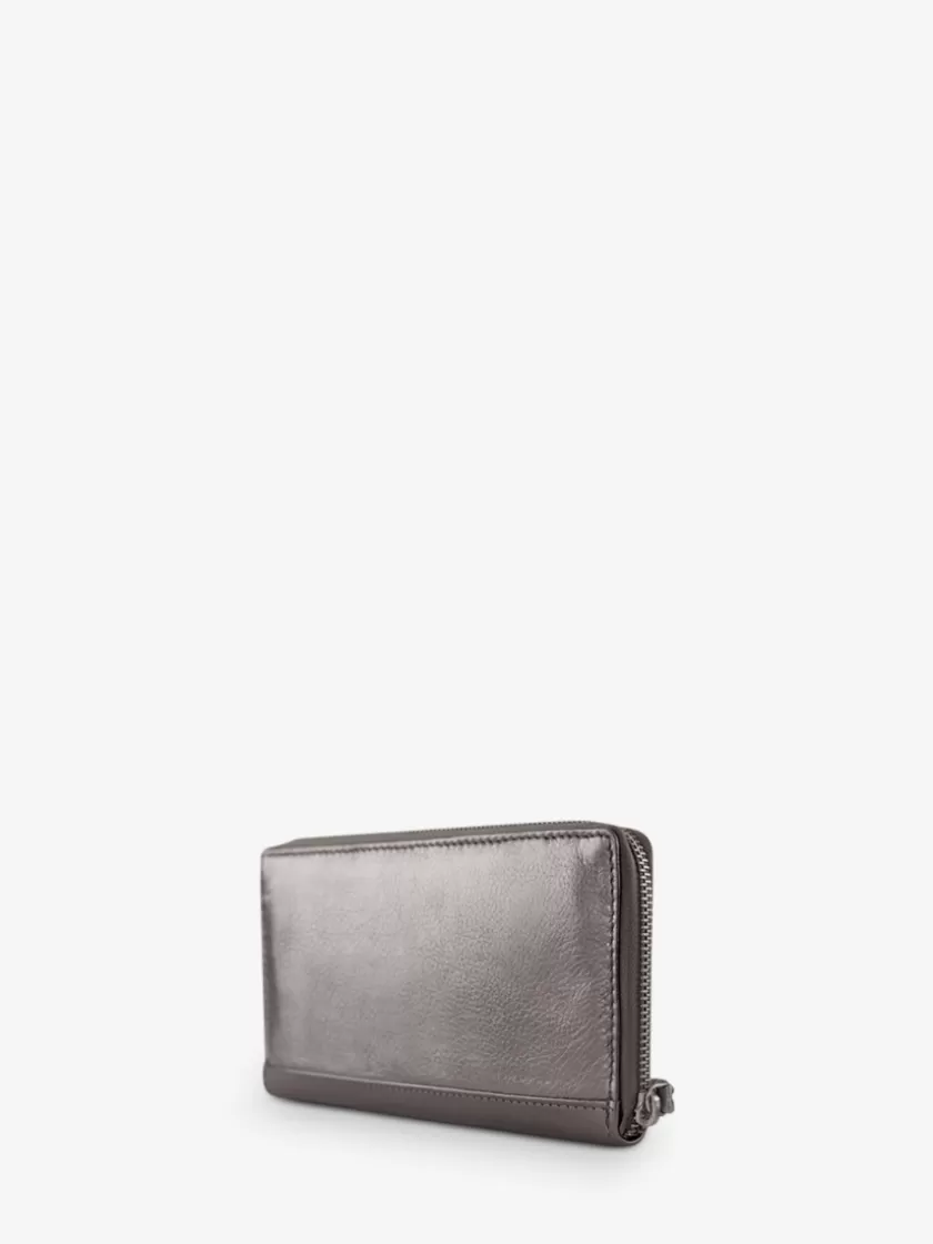 LePortefeuille Charlotte - Steel | PAUL MARIUS Store