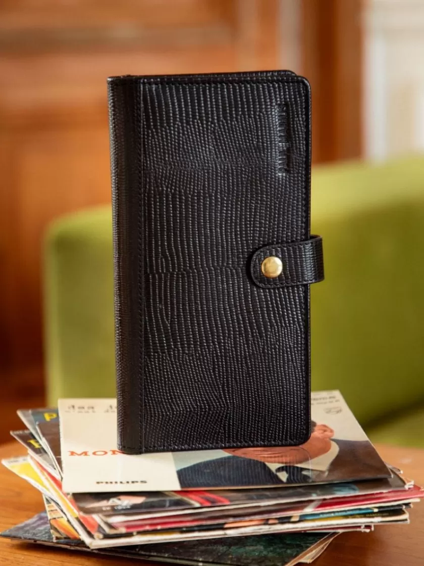 LePortefeuille Charlotte N°2 1960 - Jet Black | PAUL MARIUS Cheap