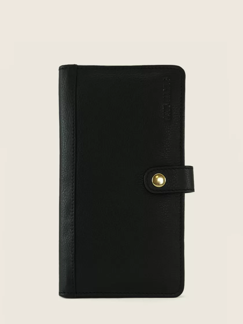 LePortefeuille Charlotte N°2 Art Deco - Black | PAUL MARIUS New