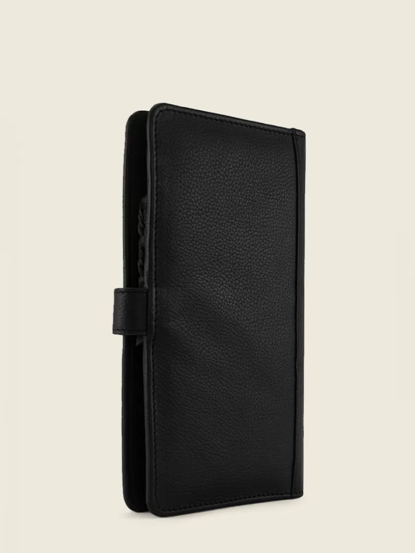 LePortefeuille Charlotte N°2 Art Deco - Black | PAUL MARIUS New