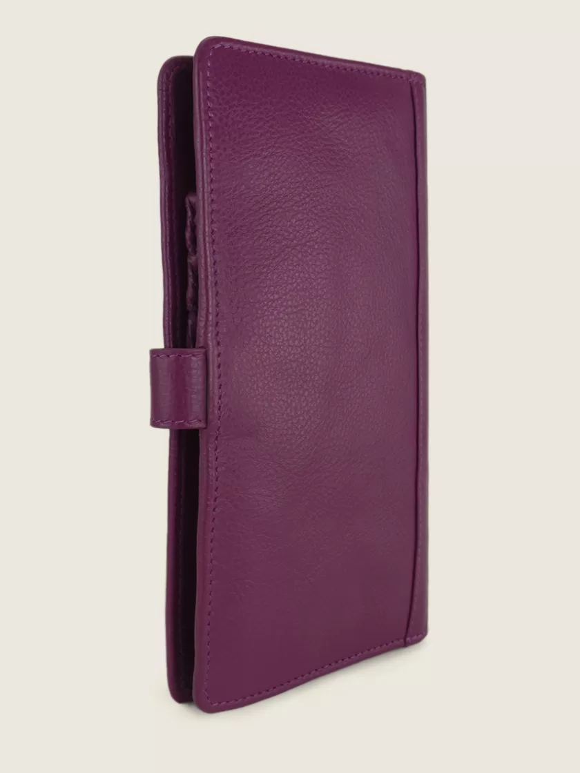 LePortefeuille Charlotte N°2 Art Deco - Zinzolin | PAUL MARIUS Best Sale