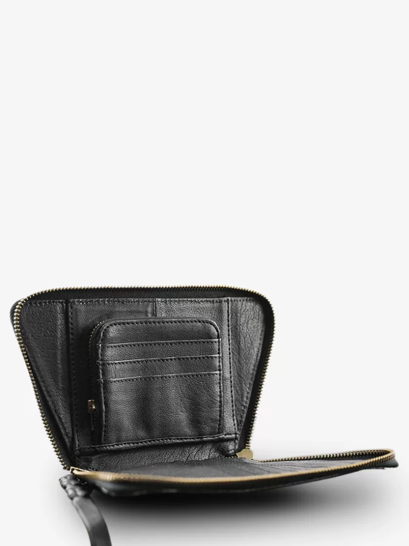 LePortefeuille Emma - Silver Black | PAUL MARIUS Online