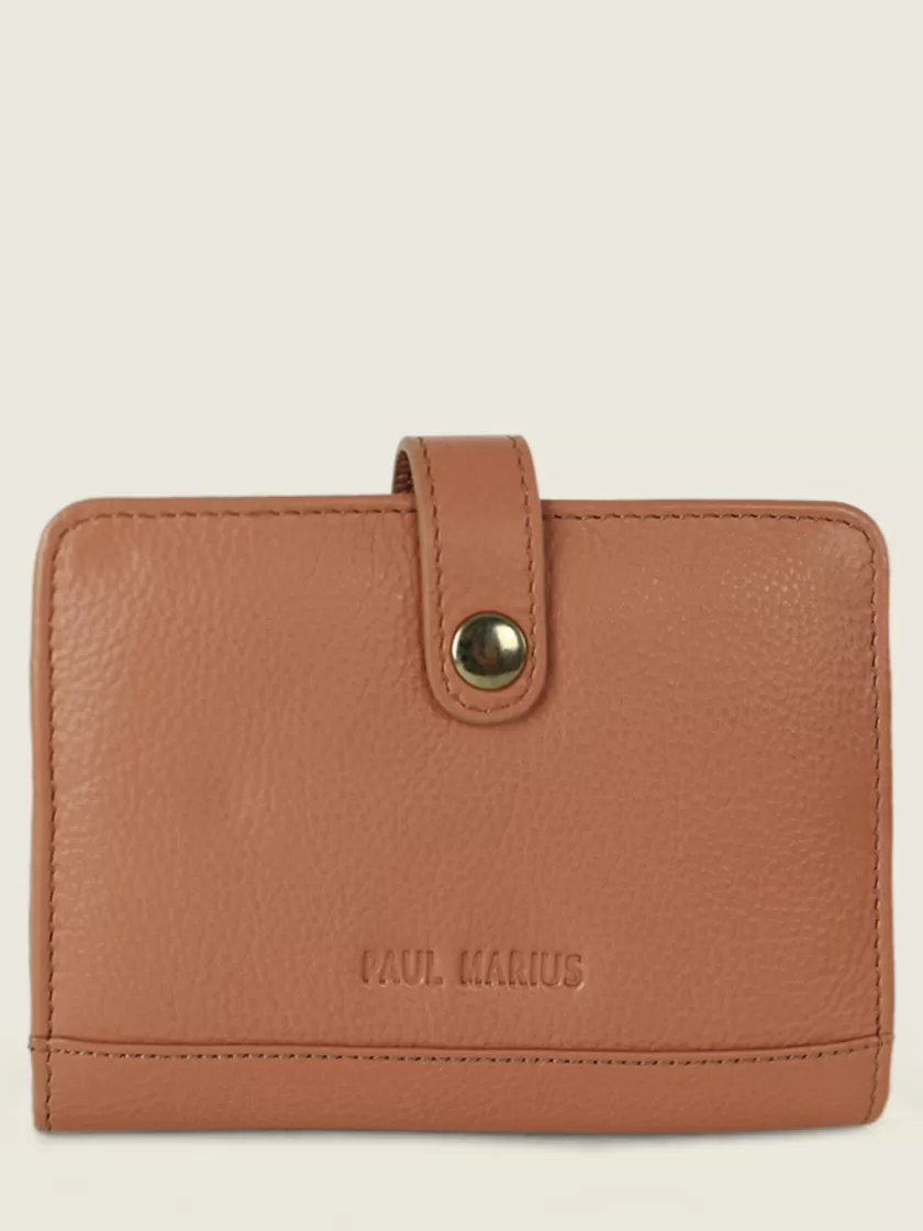 LePortefeuille Jeanne Art Deco - Caramel | PAUL MARIUS Online