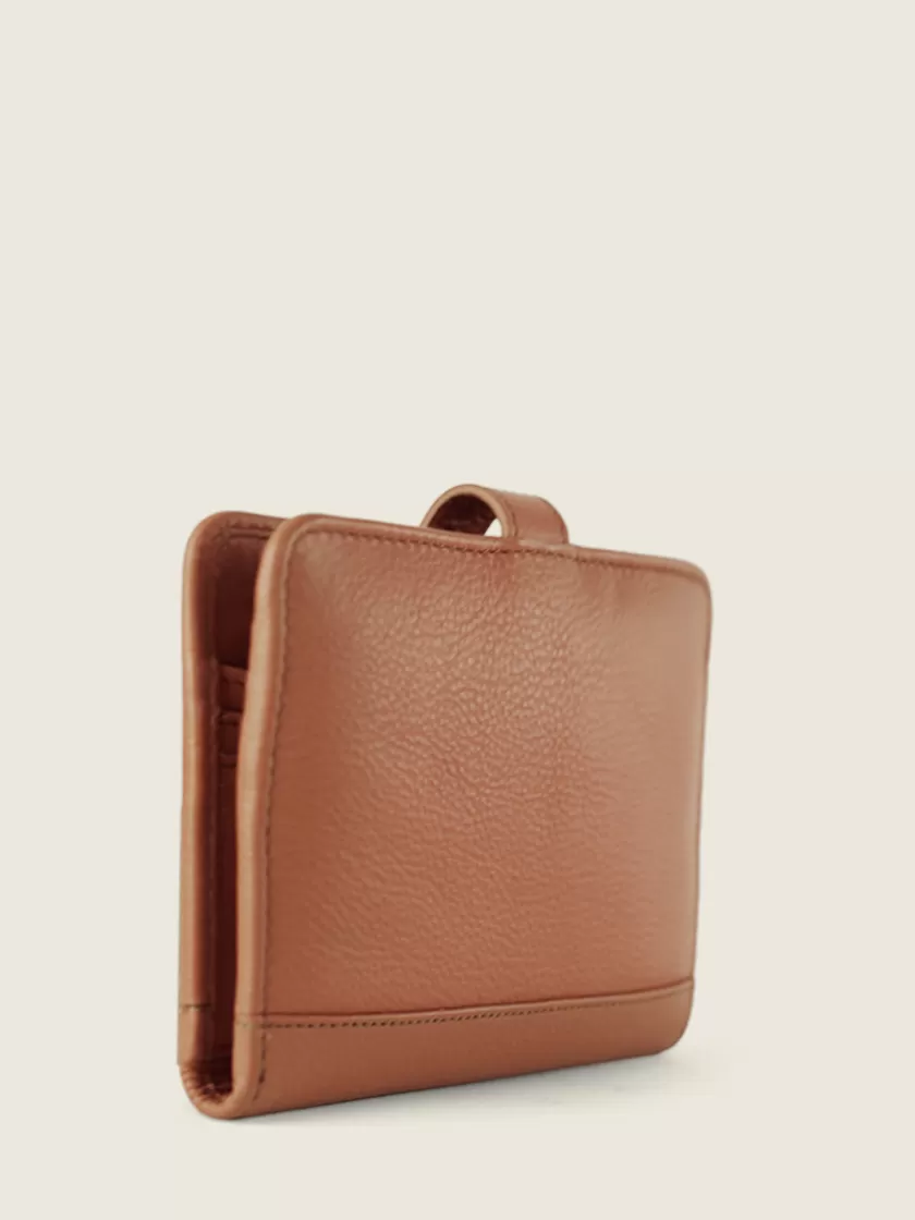 LePortefeuille Jeanne Art Deco - Caramel | PAUL MARIUS Online