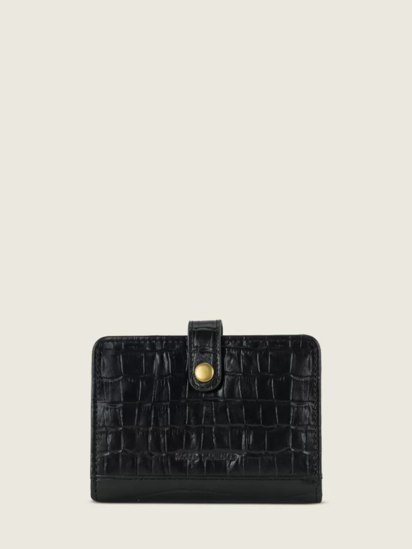 LePortefeuille Jeanne Héritage - Jet Black | PAUL MARIUS Cheap