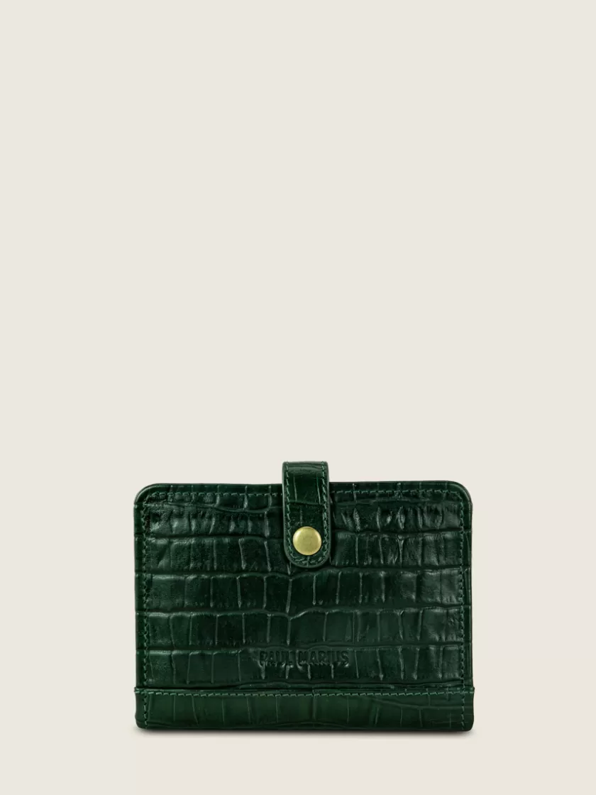 LePortefeuille Jeanne Héritage - Malachite | PAUL MARIUS Store