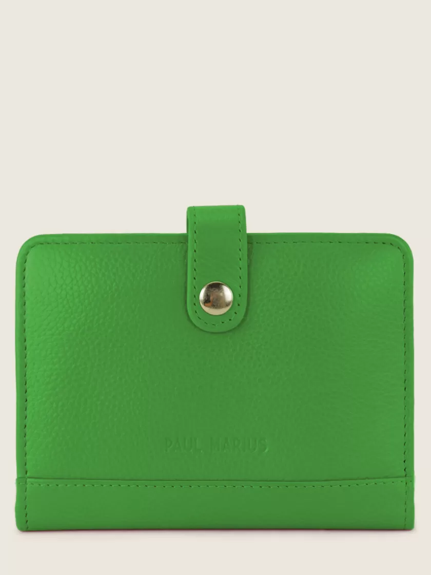 LePortefeuille Jeanne Sorbet - Kiwi | PAUL MARIUS Flash Sale