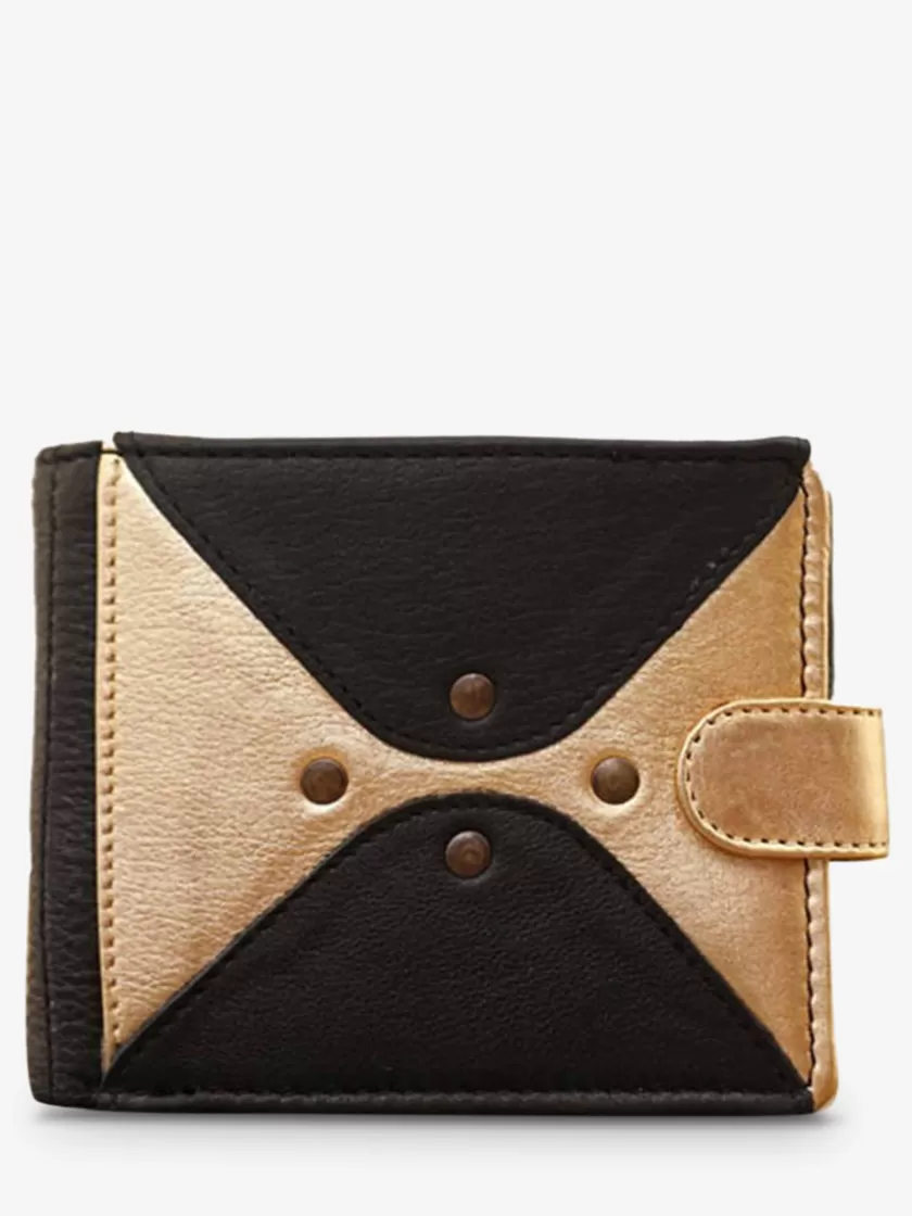 LePortefeuille Louise - Black Gold | PAUL MARIUS Cheap