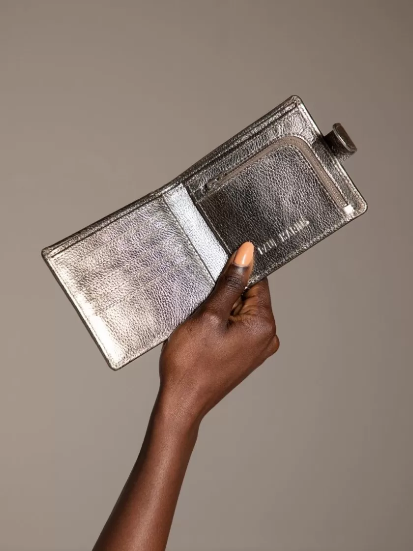 LePortefeuille Louise - Steel | PAUL MARIUS Hot