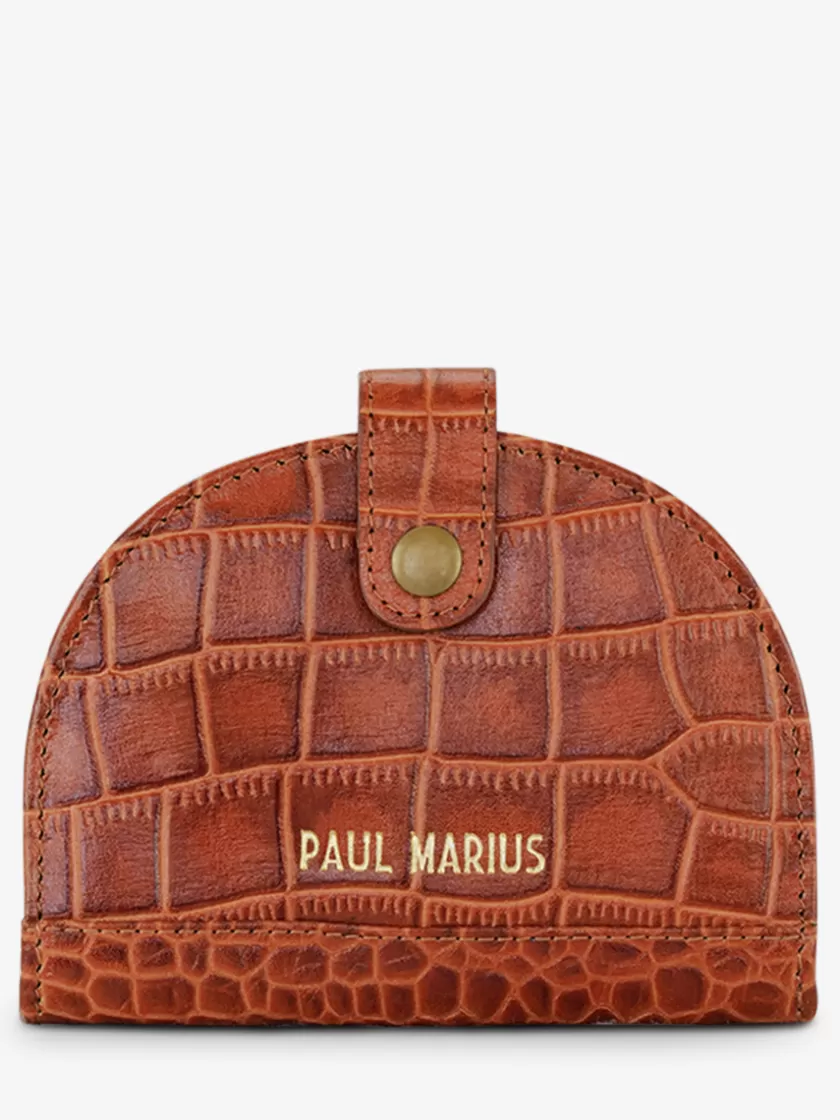 LePortefeuille Manon N°2 Alligator - Amber | PAUL MARIUS Clearance