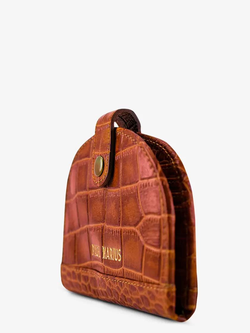 LePortefeuille Manon N°2 Alligator - Amber | PAUL MARIUS Clearance