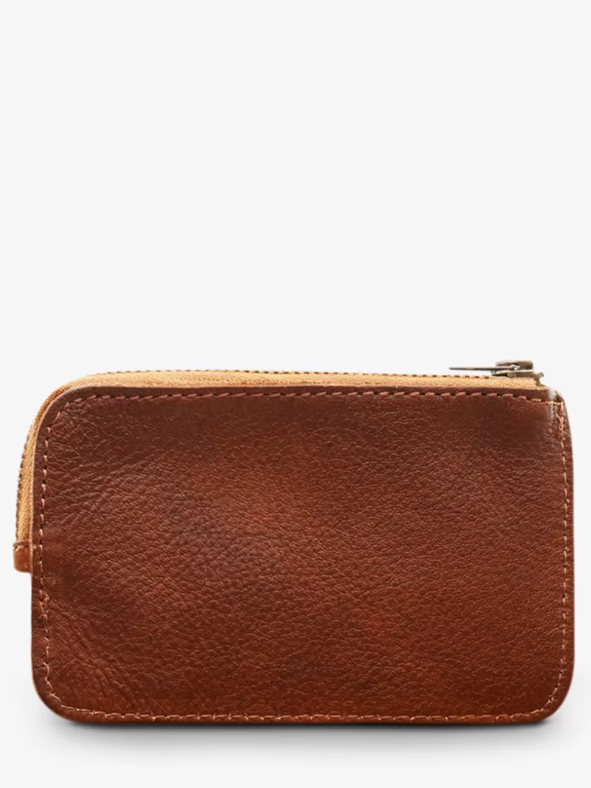 LePorte-monnaie AUGUSTIN - Oil Brown | PAUL MARIUS Shop