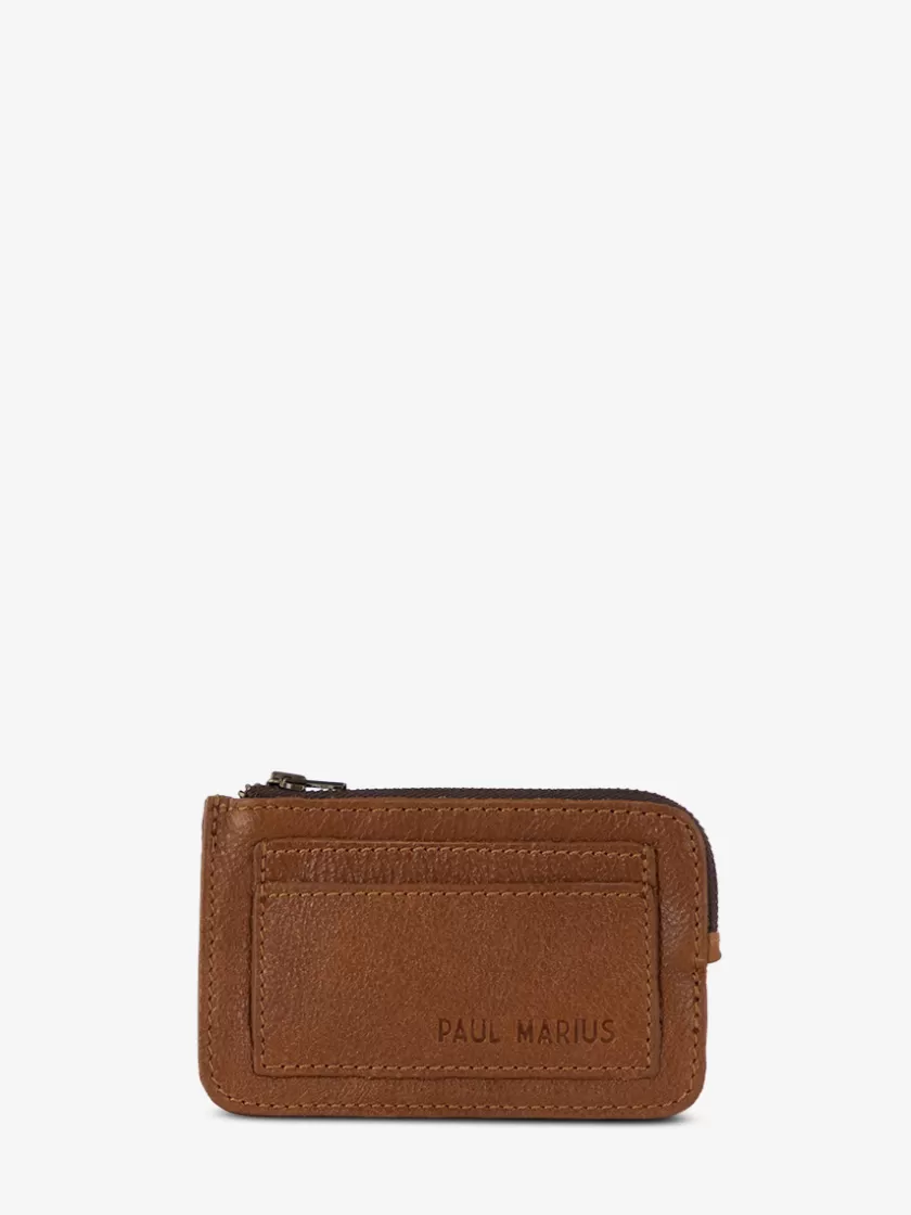 LePorte-monnaie AUGUSTIN - Oil Light Brown | PAUL MARIUS Cheap