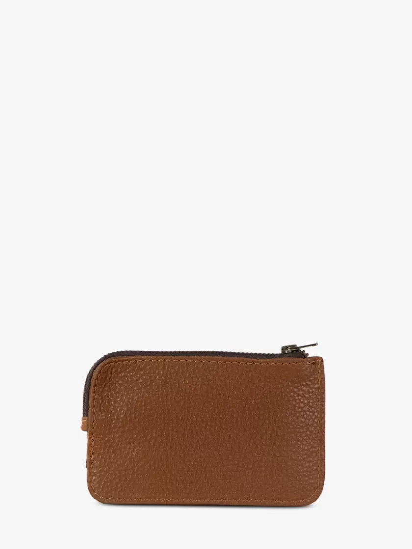 LePorte-monnaie AUGUSTIN - Oil Light Brown | PAUL MARIUS Cheap