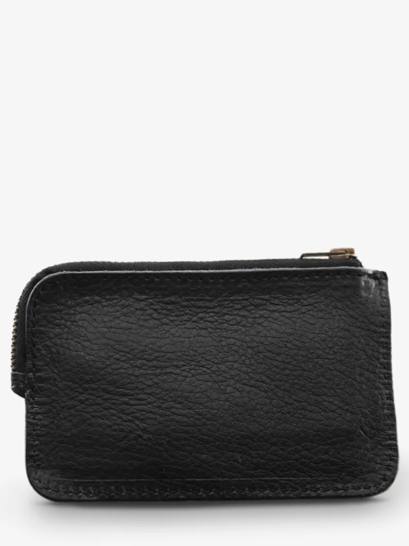 LePorte-monnaie AUGUSTIN - Oily Black | PAUL MARIUS New