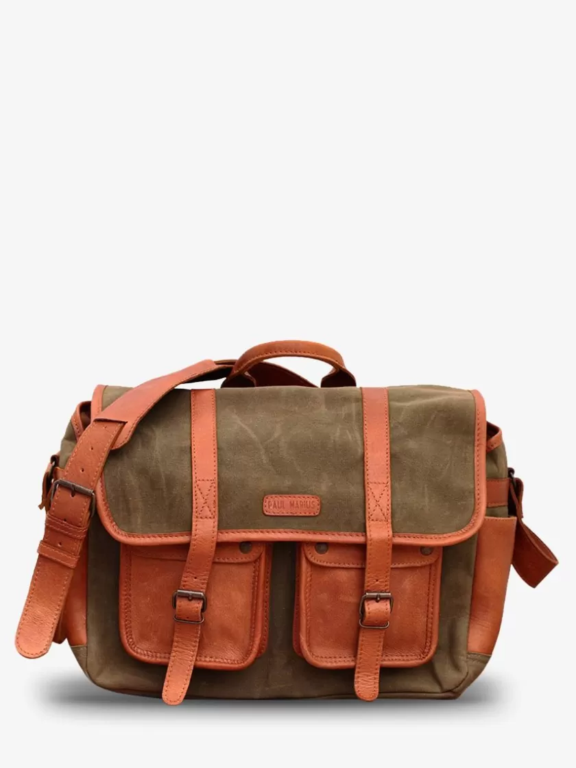 LeReporter Toile - Khaki Green | PAUL MARIUS Fashion