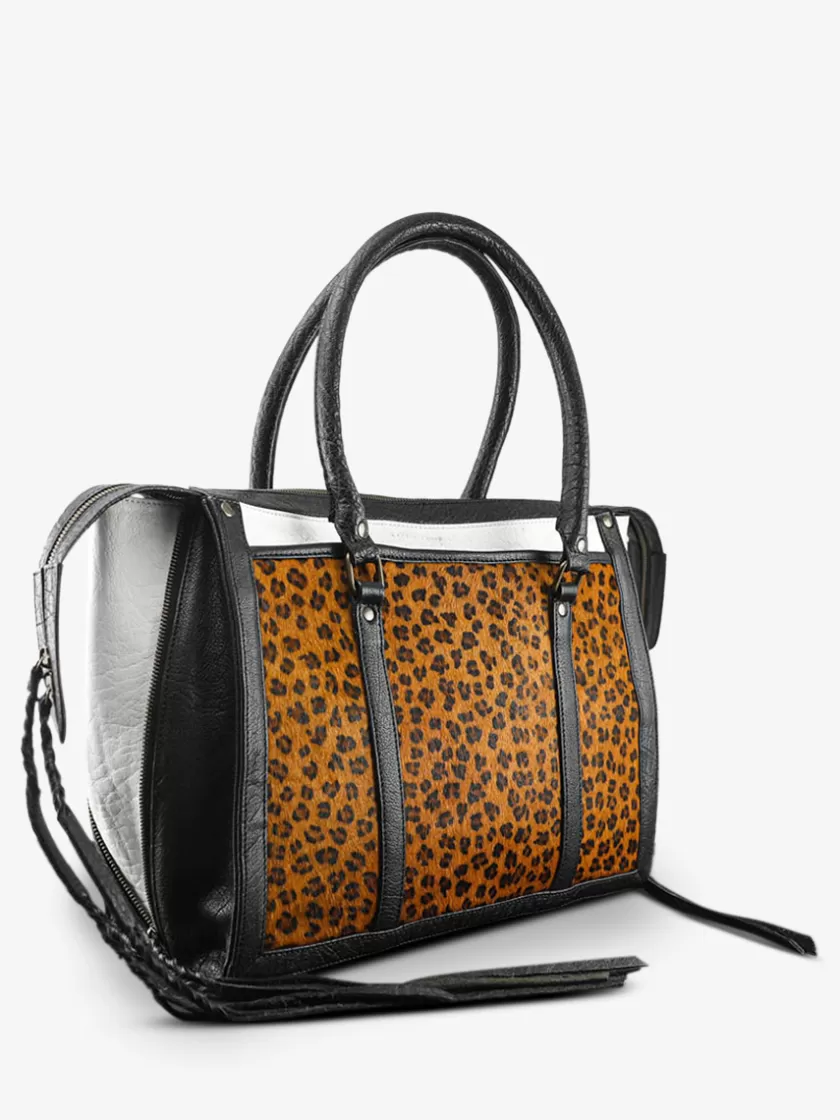 LeRive Droite - L - Leopard - Black White | PAUL MARIUS New