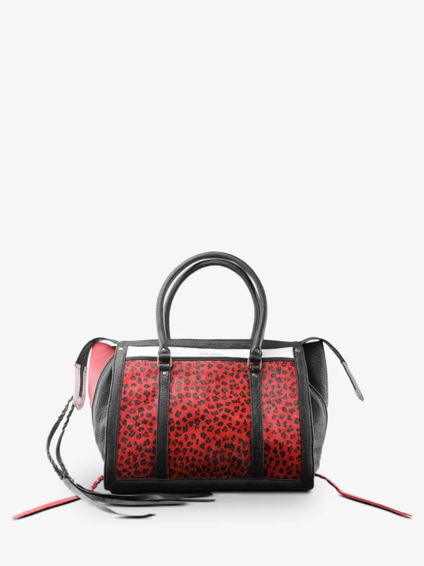 LeRive Droite - M - Leopard - Black Red | PAUL MARIUS Online