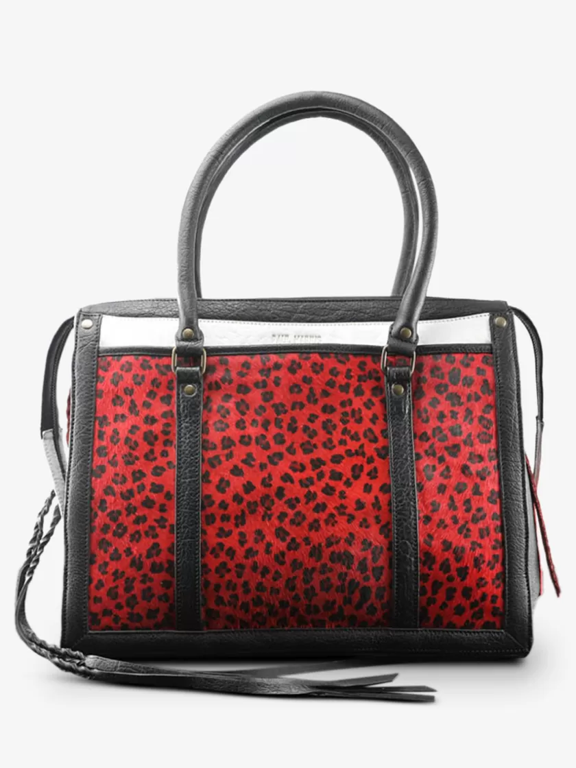 LeRive Droite - M - Leopard - Black Red | PAUL MARIUS Online