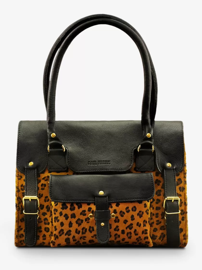 LeRive Gauche - M - Black / Leopard | PAUL MARIUS Fashion