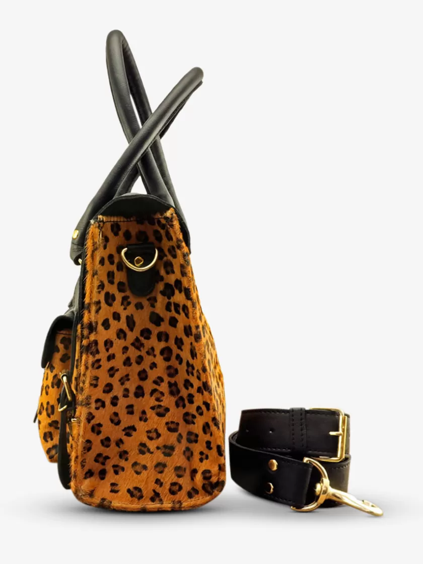 LeRive Gauche - M - Black / Leopard | PAUL MARIUS Fashion