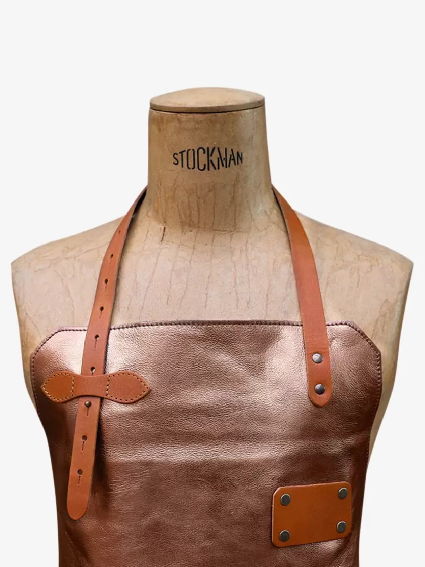 LeTablier En Cuir - Copper | PAUL MARIUS New