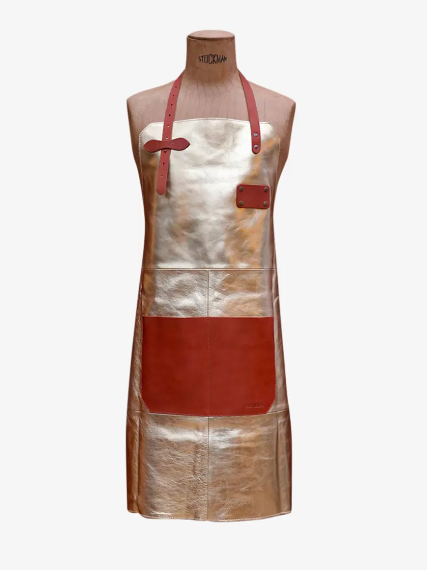 LeTablier En Cuir - Gold | PAUL MARIUS Clearance