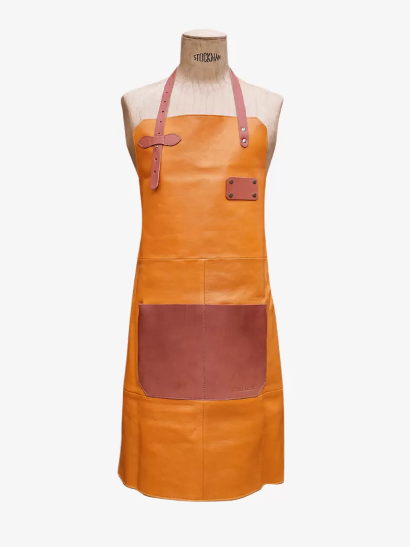 LeTablier En Cuir - Saffron | PAUL MARIUS Best Sale