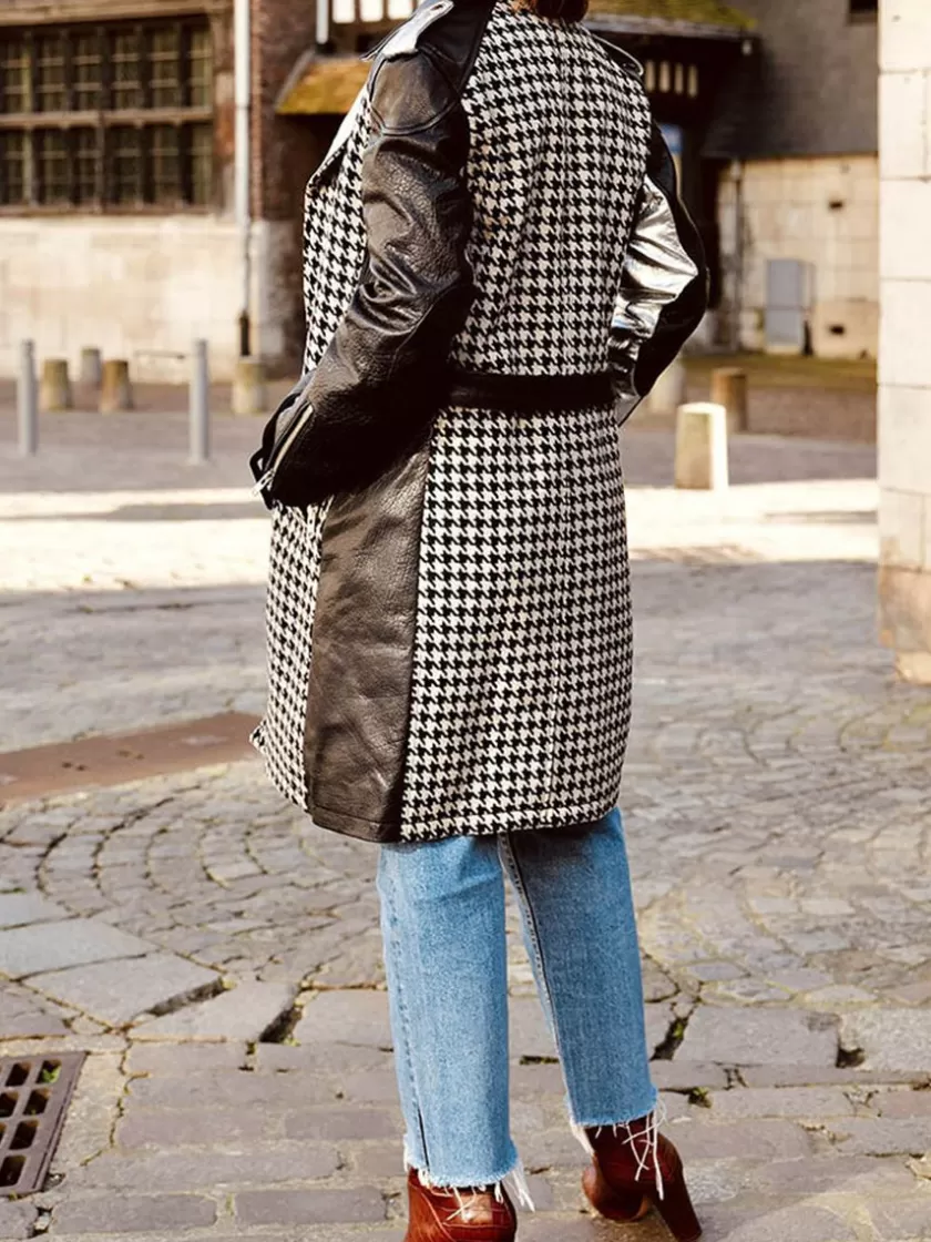 LeTrench - Houndstooth | PAUL MARIUS Best Sale