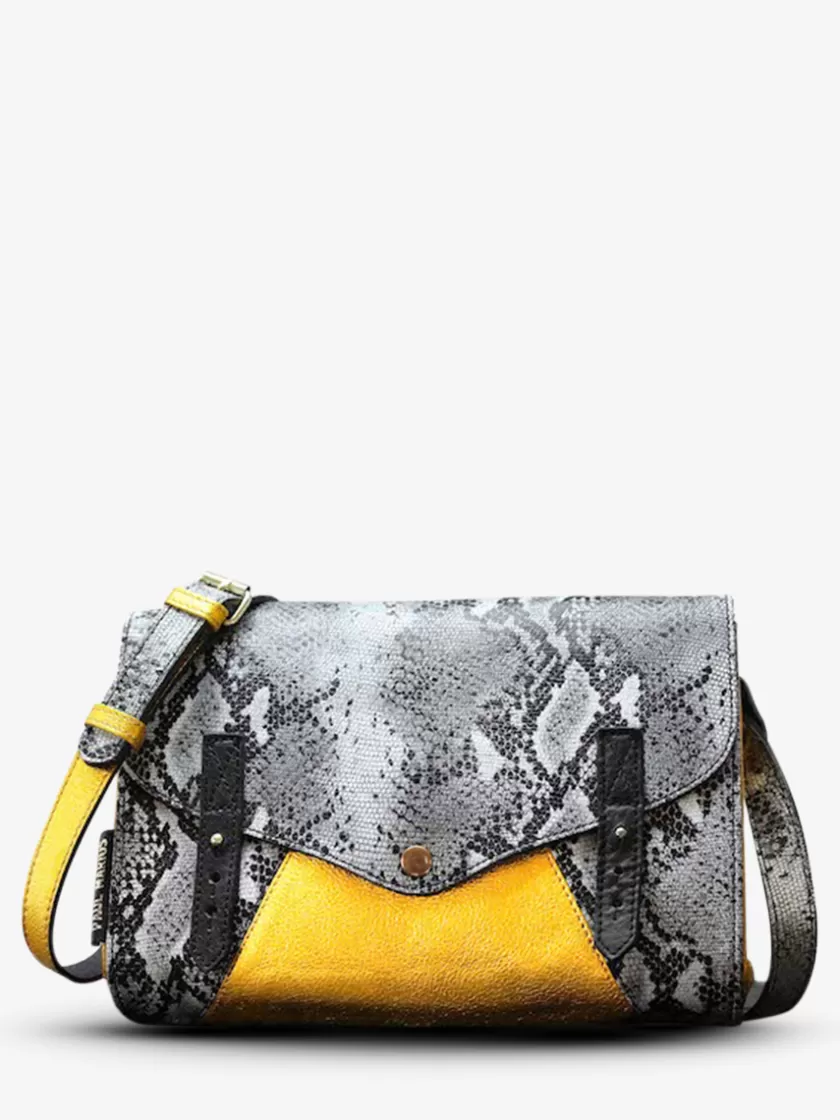 L'Indispensable Python - Granite Metallic Yellow | PAUL MARIUS Flash Sale