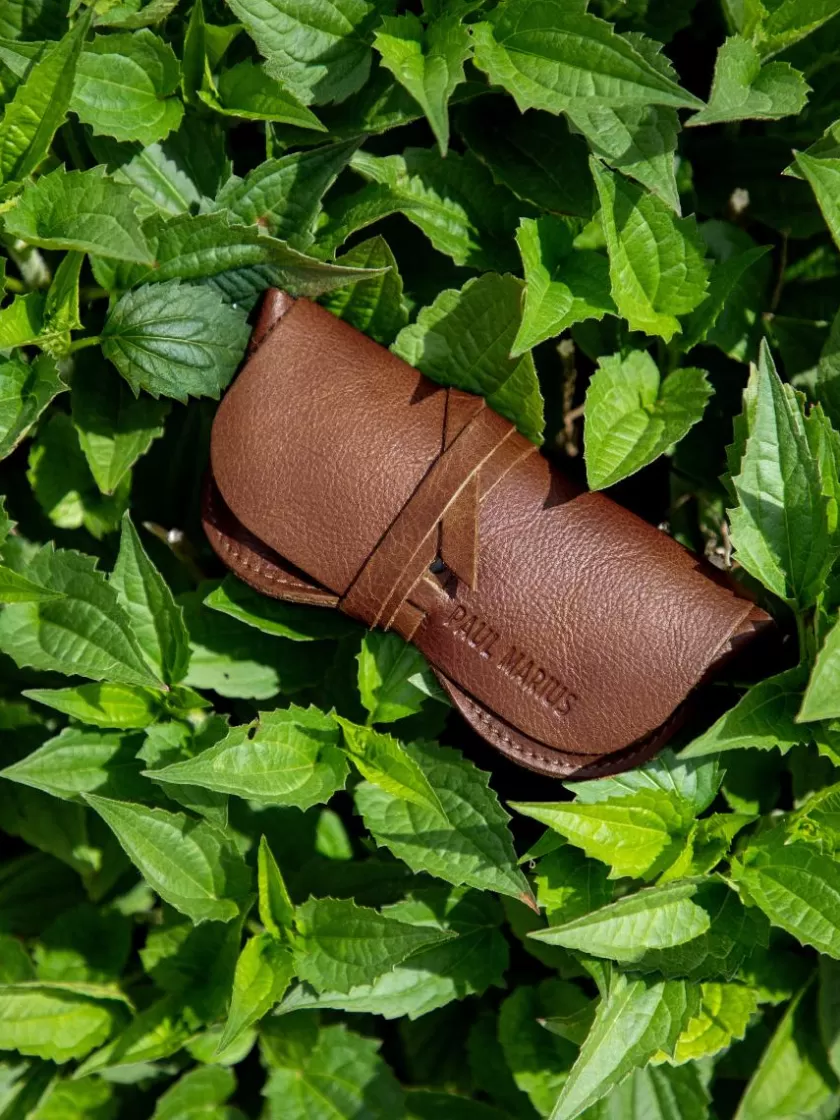 L'Étui à Lunettes - Tobacco Brown | PAUL MARIUS Shop