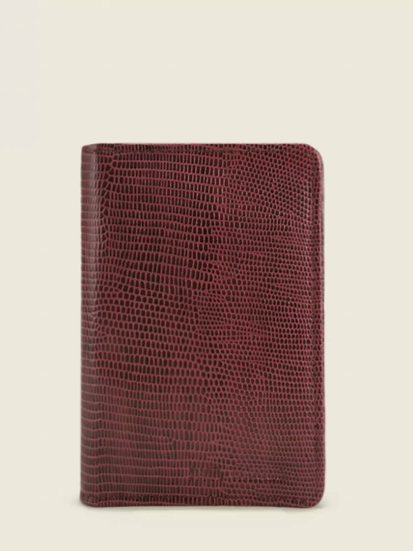 L'Étui Pour Passeport 1960 - Garnet | PAUL MARIUS Hot